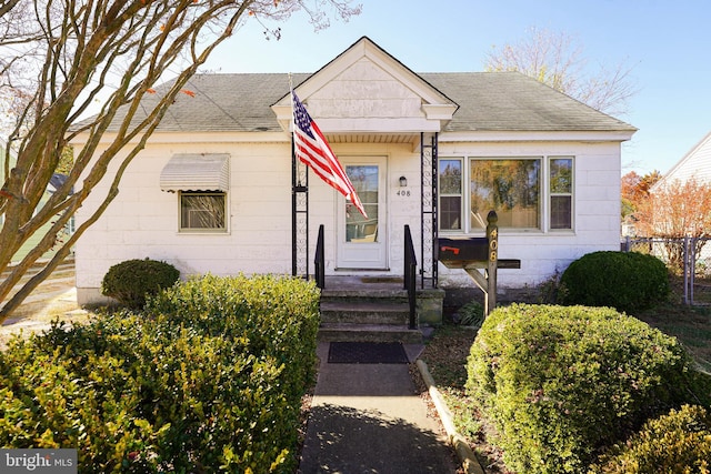 view of front of house