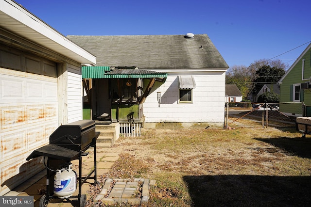 view of side of home