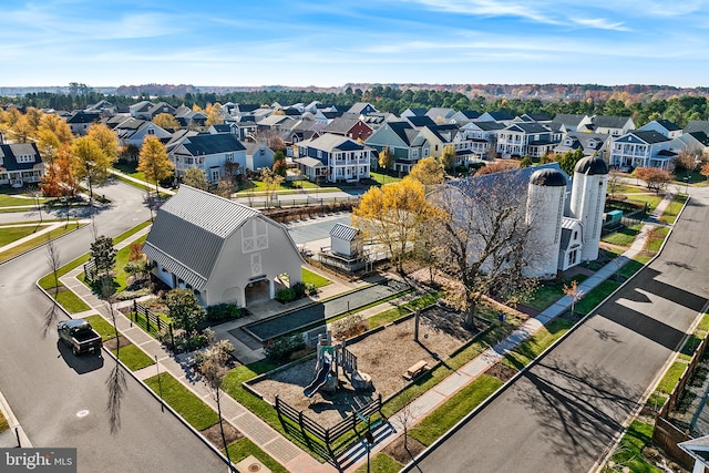 aerial view