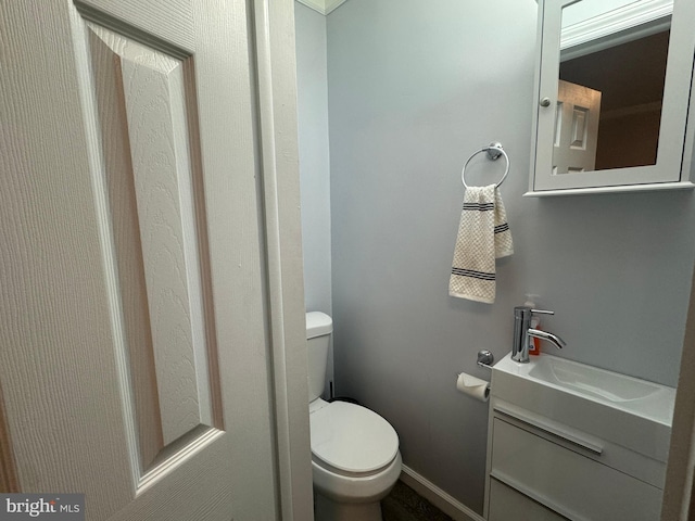 6406 Coastal Hwy Unit 201, Ocean City, MD 21842 - bathroom with toilet and vanity