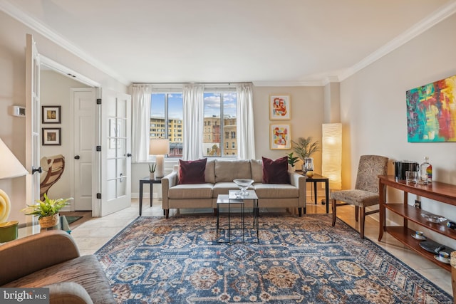 1239 Vermont Ave NW Unit 602, Washington, DC 20005 - living area featuring ornamental molding