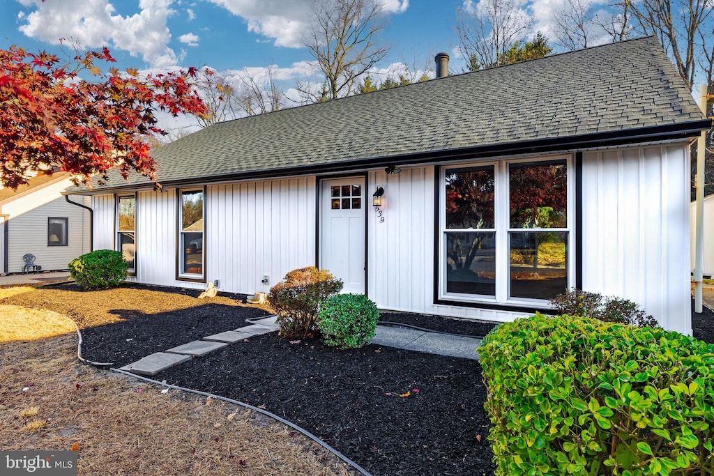 view of ranch-style home