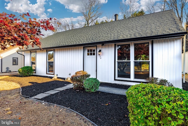 view of ranch-style home