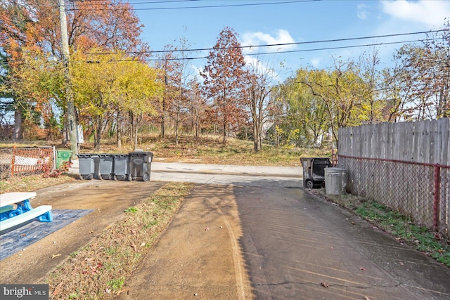 view of street