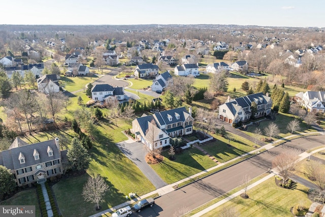 aerial view