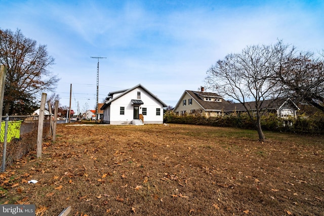 view of back of house