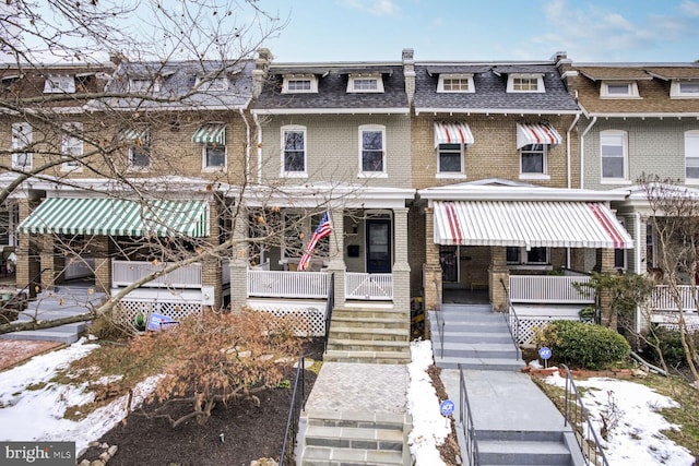 view of townhome / multi-family property