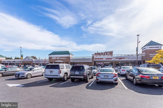 view of vehicle parking