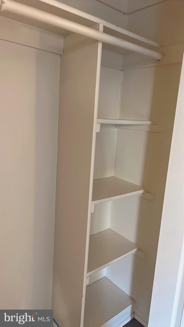 view of closet