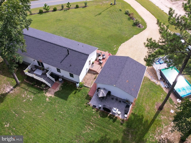 drone / aerial view