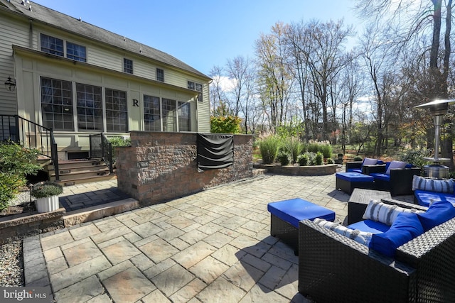 view of patio / terrace with outdoor lounge area