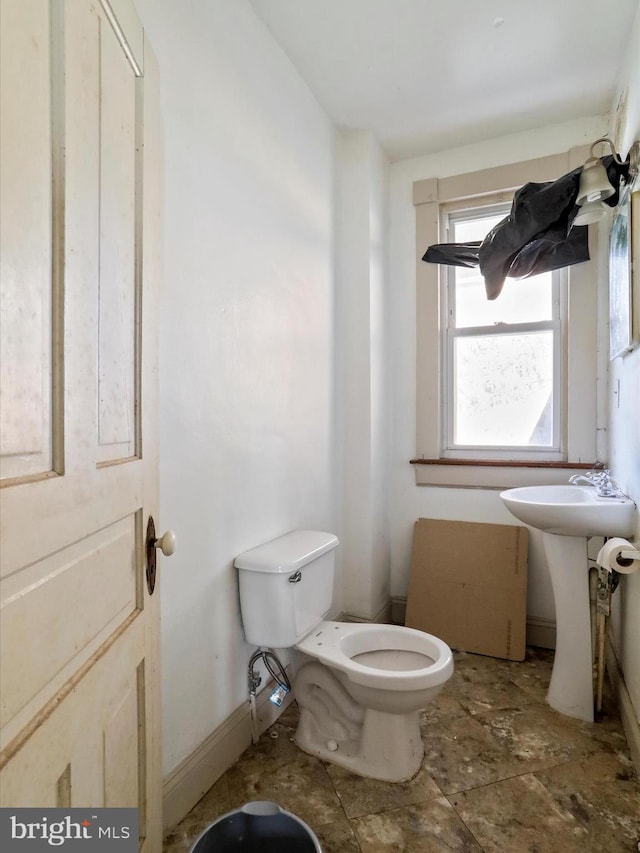 bathroom with toilet