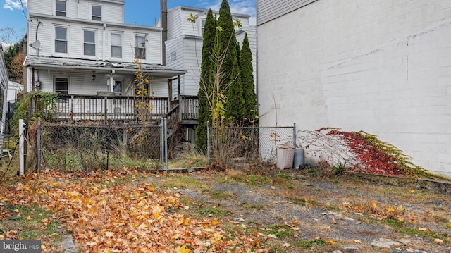 view of property exterior