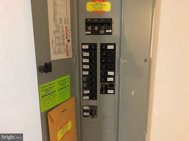 utilities featuring electric panel