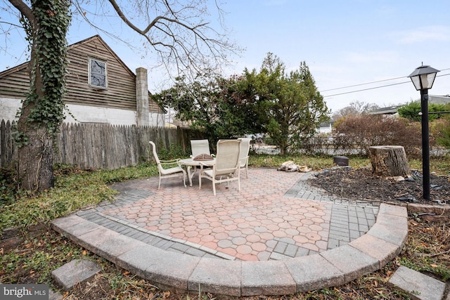 view of patio