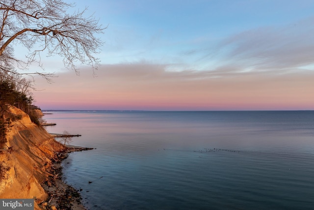 property view of water