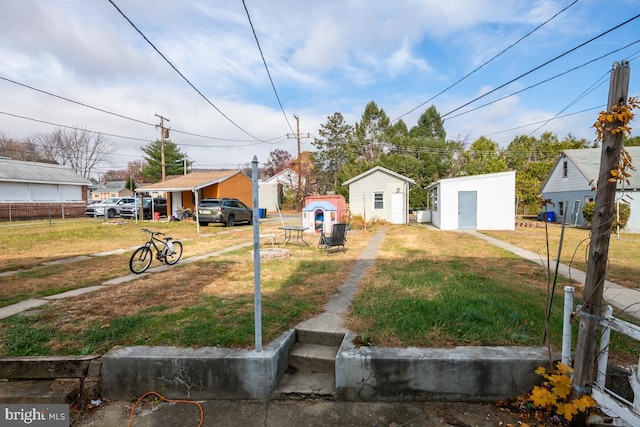 bungalow with a shed