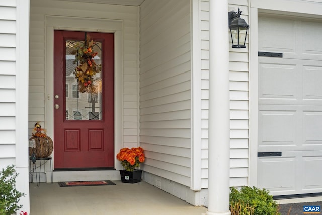 view of property entrance