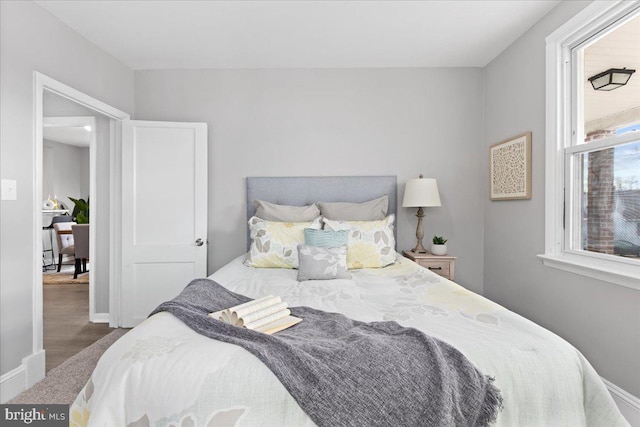 bedroom featuring carpet floors