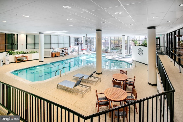 5901 Mount Eagle Dr Unit 1101, Alexandria, VA 22303 - view of indoor pool