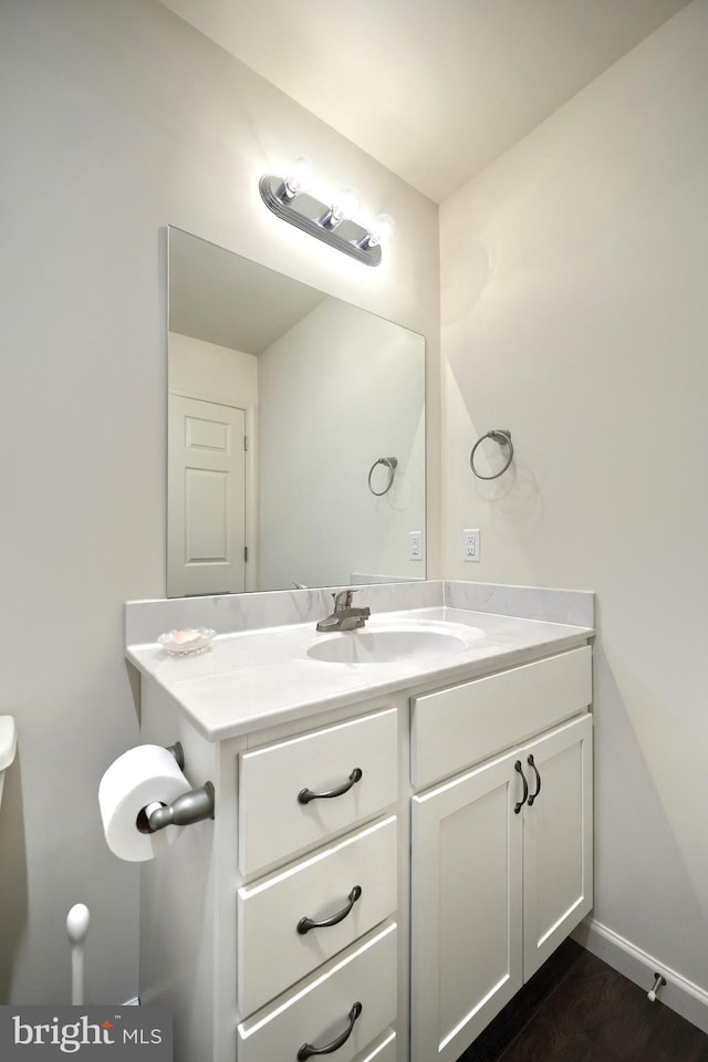 223 Jutland Way Unit 266, Red Lion, PA 17356 - bathroom with vanity, toilet, and baseboards