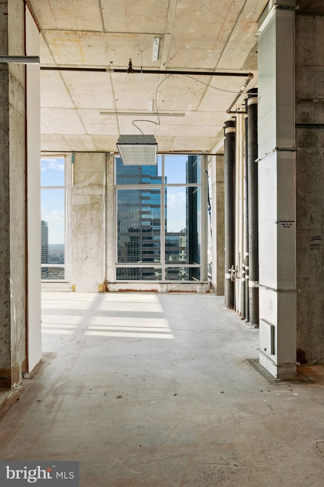 miscellaneous room featuring concrete flooring