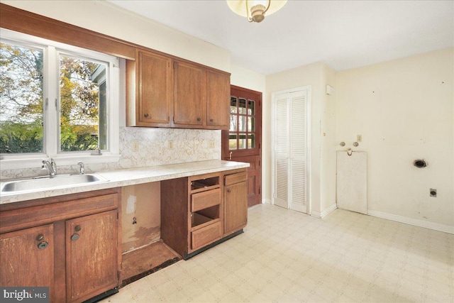 kitchen with sink