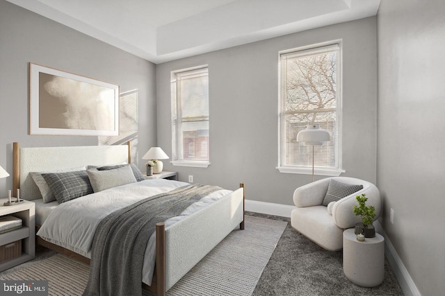 1806 E Lafayette Ave, Baltimore, MD 21213 - bedroom with baseboards, multiple windows, and carpet floors