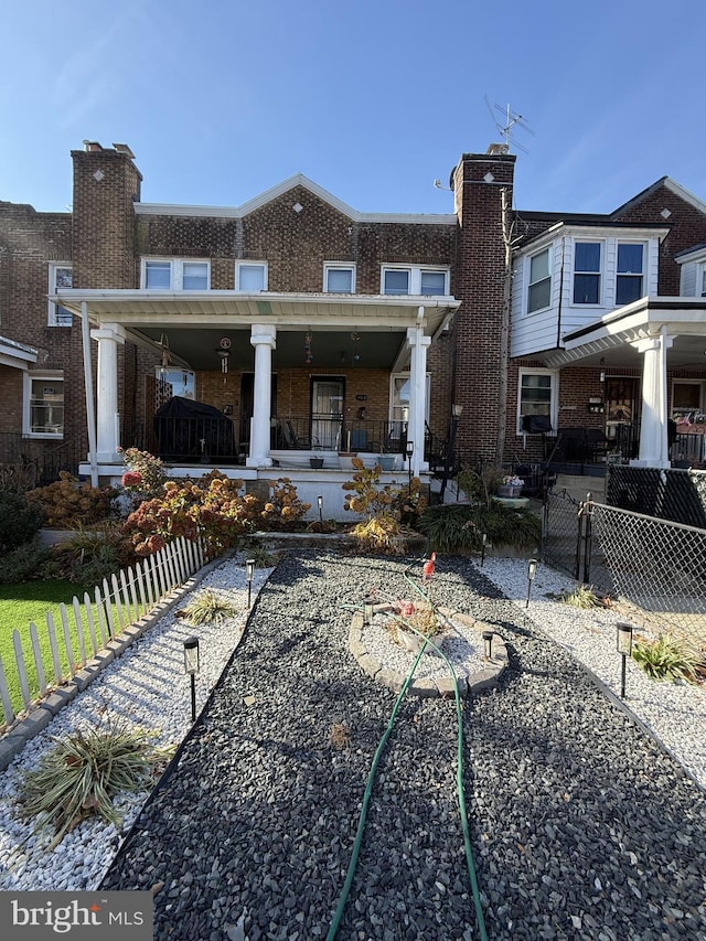 view of rear view of house