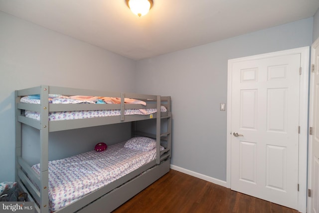 4504 Harbor Beach Blvd, Brigantine, NJ 08203 - bedroom with dark wood-style floors and baseboards