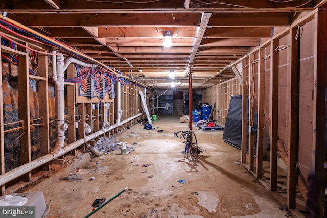 3301-03 N 16th St, Philadelphia, PA 19140 - view of unfinished below grade area