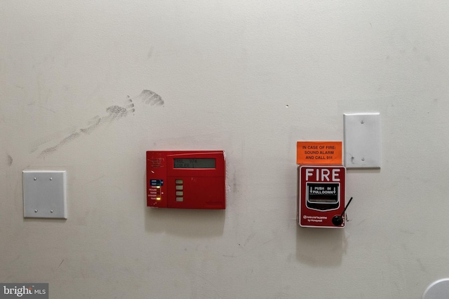 3301-03 N 16th St, Philadelphia, PA 19140 - detailed view of a fire alarm