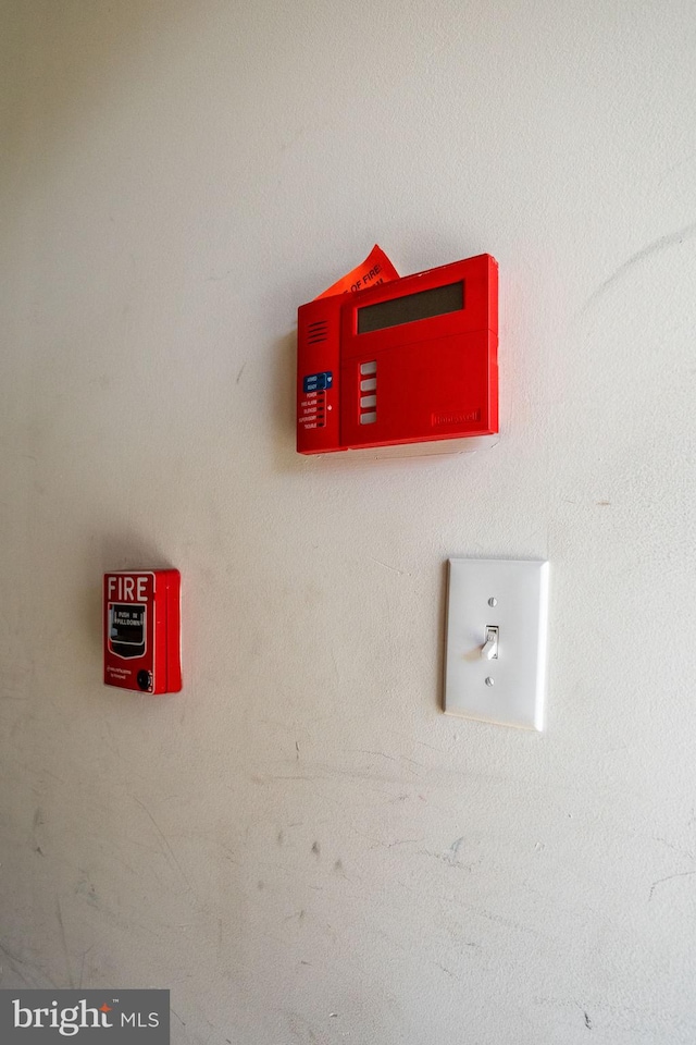 3301-03 N 16th St, Philadelphia, PA 19140 - detailed view of a fire alarm