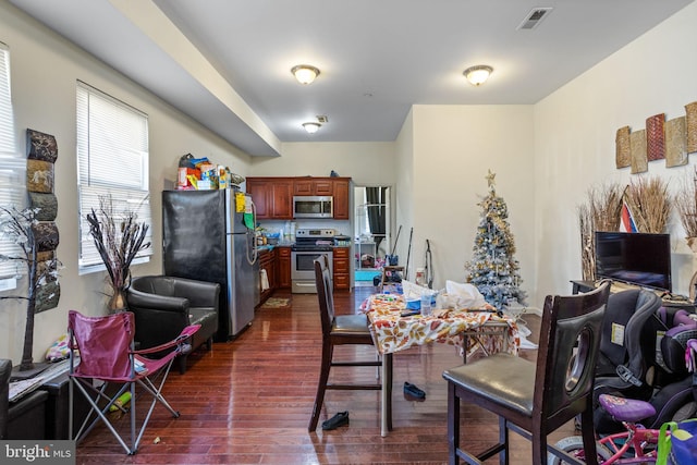 3301-03 N 16th St, Philadelphia, PA 19140 - dining room with dark wood finished floors