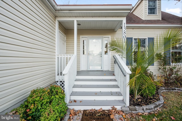 view of property entrance