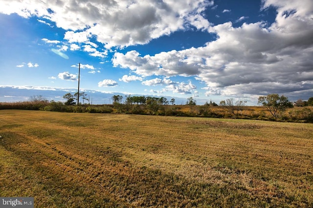 view of nature with a rural view