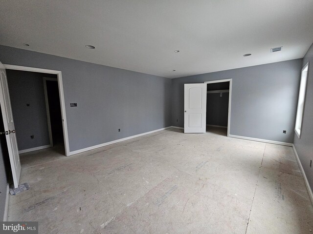 view of unfurnished bedroom