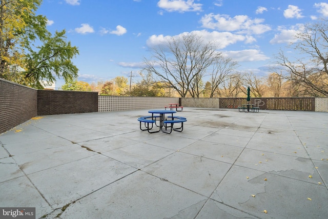 view of patio