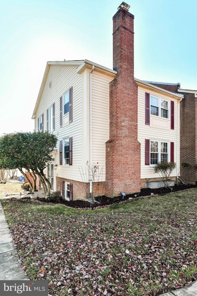 view of property exterior