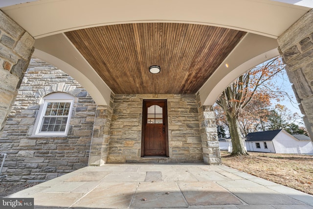 view of property entrance