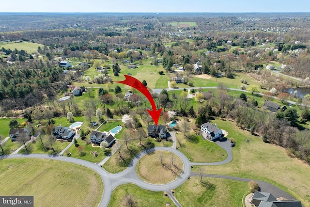 aerial view