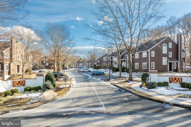 view of street