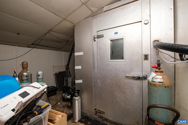 view of utility room