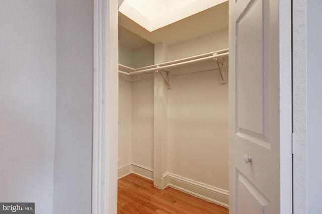 view of closet