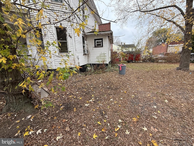 view of home's exterior