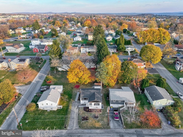 aerial view