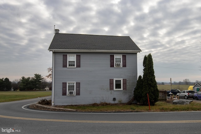 view of property exterior