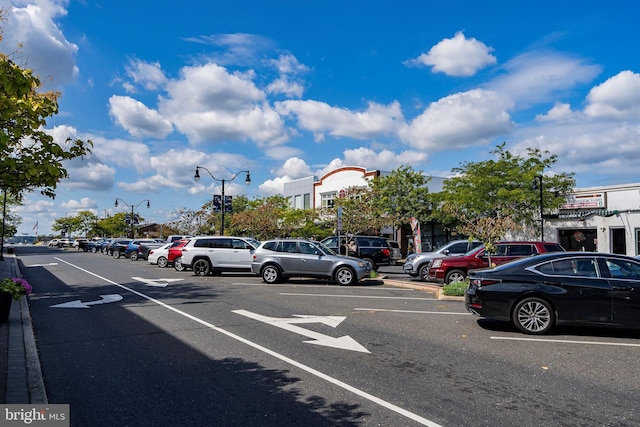 view of parking