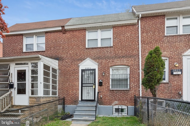 view of townhome / multi-family property