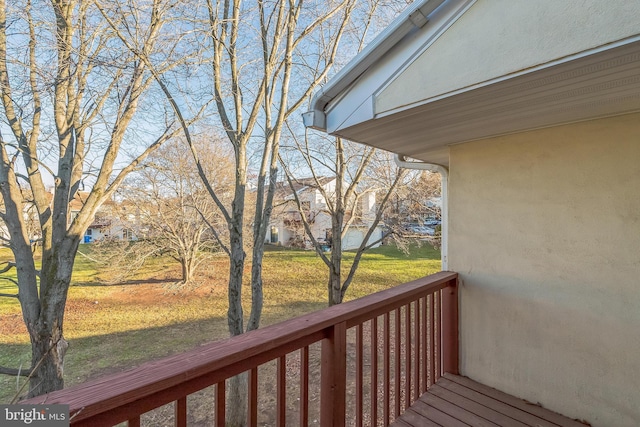 view of deck